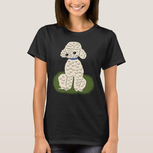 Poodle T-shirt (Voorkant)