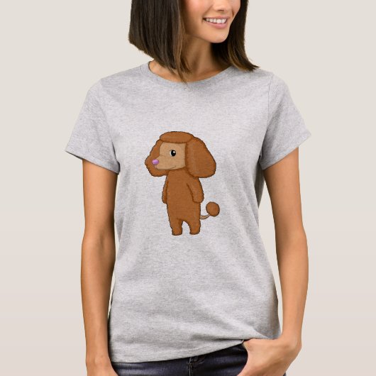 Poodle T-shirt (Voorkant)