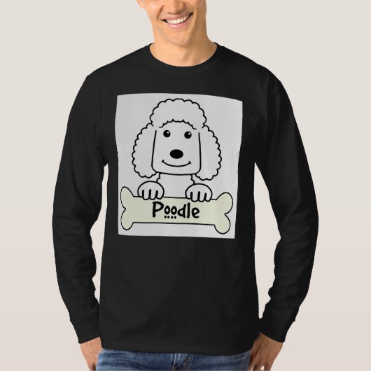 Poodle T-shirt (Voorkant)