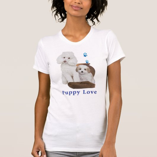 poodle-t-shirts t-shirt (Voorkant)