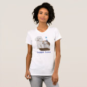 poodle-t-shirts t-shirt (Voorkant volledig)