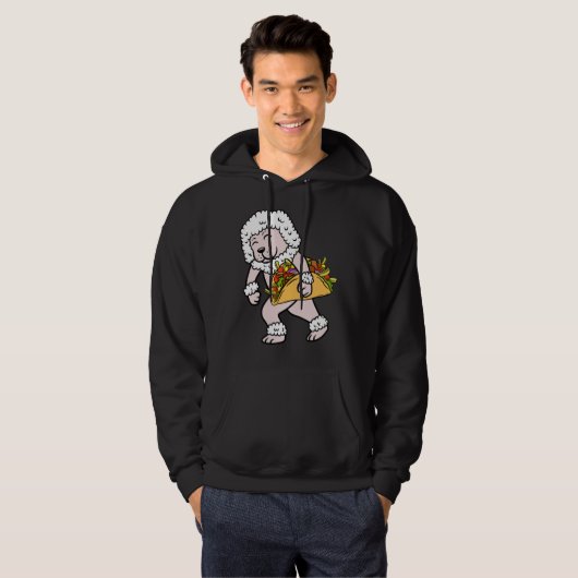 Poodle Taco Hoodie (Voorkant volledig)