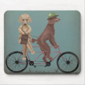 Poodle Tandem Muismat (Voorkant)