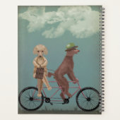 Poodle Tandem Planner (Achterkant)