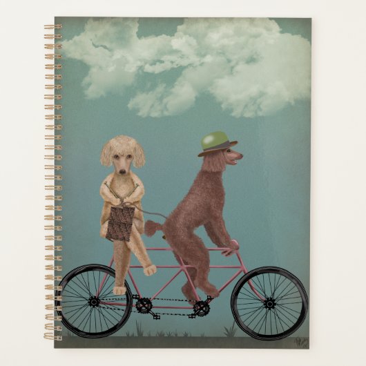 Poodle Tandem Planner (Voorkant)