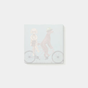 Poodle Tandem Post-it® Notes