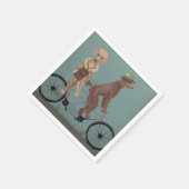 Poodle Tandem Servet (Hoek)