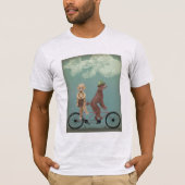 Poodle Tandem T-shirt (Voorkant)
