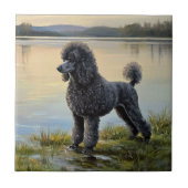 Poodle Tegeltje (Voorkant)