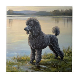Poodle Tegeltje