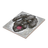 Poodle Tegeltje (Zijkant)