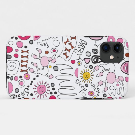 POODLE-telefoondraagtas Case-Mate iPhone Case (Achterkant (horizontaal))