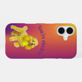 Poodle telefoonhoesje iPhone 16 hoesje (Achterkant horizontaal)