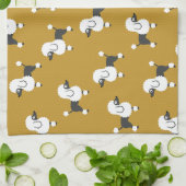 Poodle Theedoek (Gevouwen)