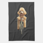 Poodle theedoek (Verticaal)