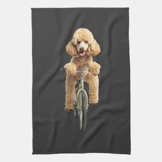 Poodle  theedoek (Verticaal)