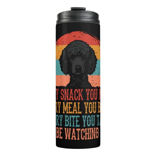 Poodle Thermosbeker (Voorkant)