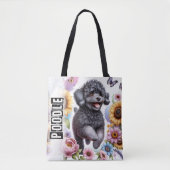 Poodle Tote Bag (Voorkant)
