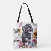 Poodle Tote Bag (Achterkant)