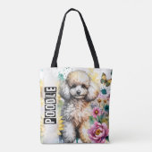 Poodle Tote Bag (Achterkant)