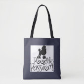 Poodle Tote Bag (Voorkant)
