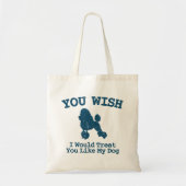 Poodle Tote Bag (Voorkant)