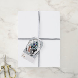 Poodle Trio Kerstmis Cadeaulabel