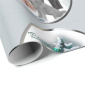 Poodle Trio Kerstmis Cadeaupapier (Rol Hoek)