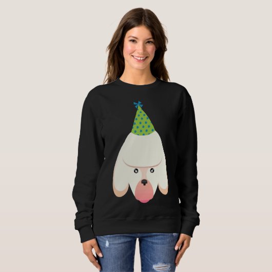 Poodle Trui (Voorkant volledig)
