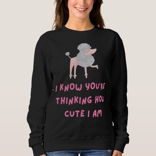 Poodle Trui (Voorkant)