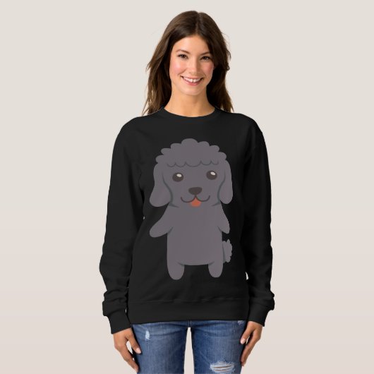 Poodle Trui (Voorkant volledig)