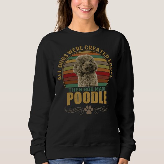 Poodle Trui (Voorkant)