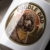 Poodle Vader Koffiemok | Doodle Hond Vader Cadeau Mok