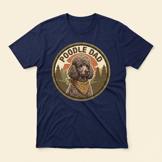 Poodle Vader Tri-blend T-shirt | Doodle Hond Vader