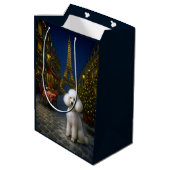 Poodle Vakantie Medium Cadeauzakje (Achterkant Gekanteld)
