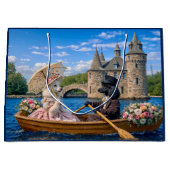 Poodle Valentine’s Day  Groot Cadeauzakje (Voorkant)