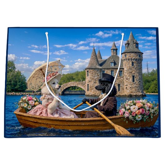 Poodle Valentine’s Day Groot Cadeauzakje (Voorkant)