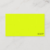 Poodle Visitekaartje (Achterkant)