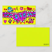 Poodle Visitekaartje (Voorkant / Achterkant)