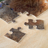 POODLE VOOR DE FEESTDAGEN LEGPUZZEL (Zijkant)