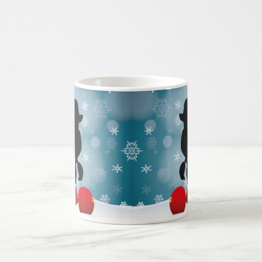 Poodle Winter Koffiemok (Center)