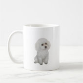 Poodle - wit 1 koffiemok (Links)