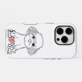 Poodle with Love Phonecase iPhone Hoesje (Achterkant horizontaal)