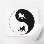 Poodle Yin Yang Muismat (Met muis)