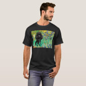 Poodle (zwart 1) - Irissen T-shirt (Voorkant volledig)