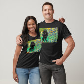 Poodle (zwart 1) - Irissen T-shirt (Unisex)