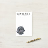 Poodleliefhebbernotities Post-it® Notes (Op bureau)