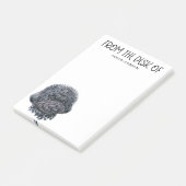 Poodleliefhebbernotities Post-it® Notes (Schuin)