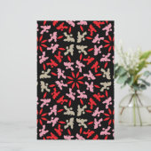 Poodlepatroon Briefpapier (Staand voorkant)