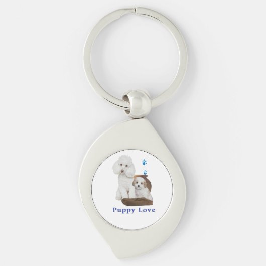 poodleproducten sleutelhanger (Voorkant)